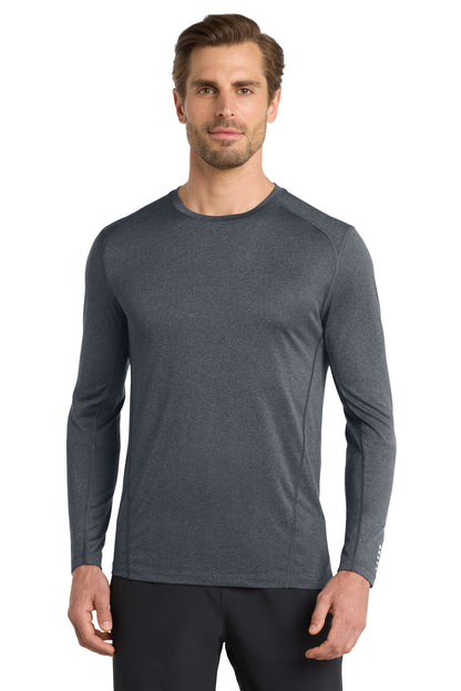 OGIO Long Sleeve Pulse Crew OE321 Gear Grey