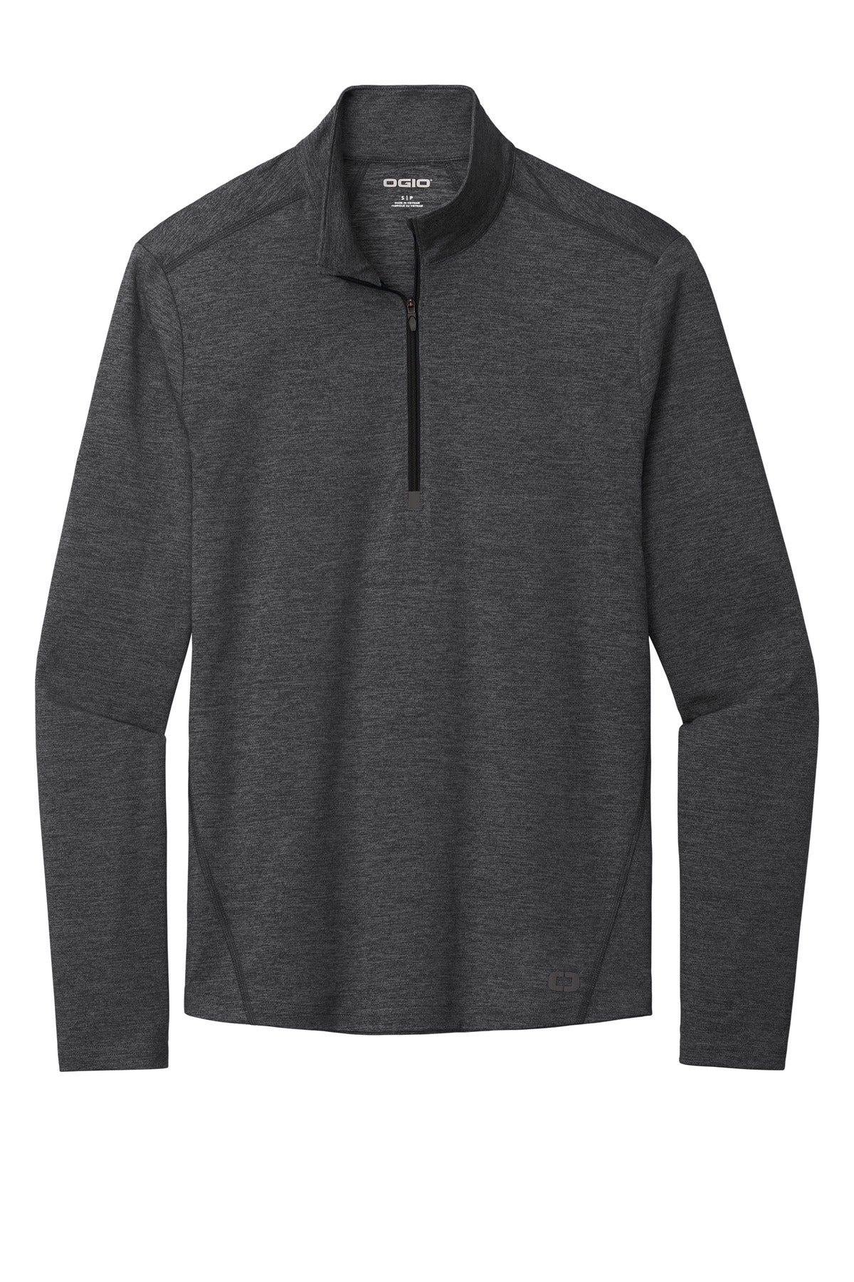 OGIO Force 1/4-Zip OE341 Blacktop Heather