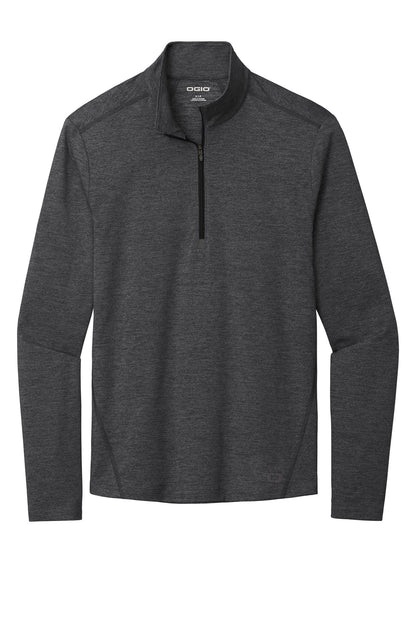 OGIO Force 1/4-Zip OE341 Blacktop Heather
