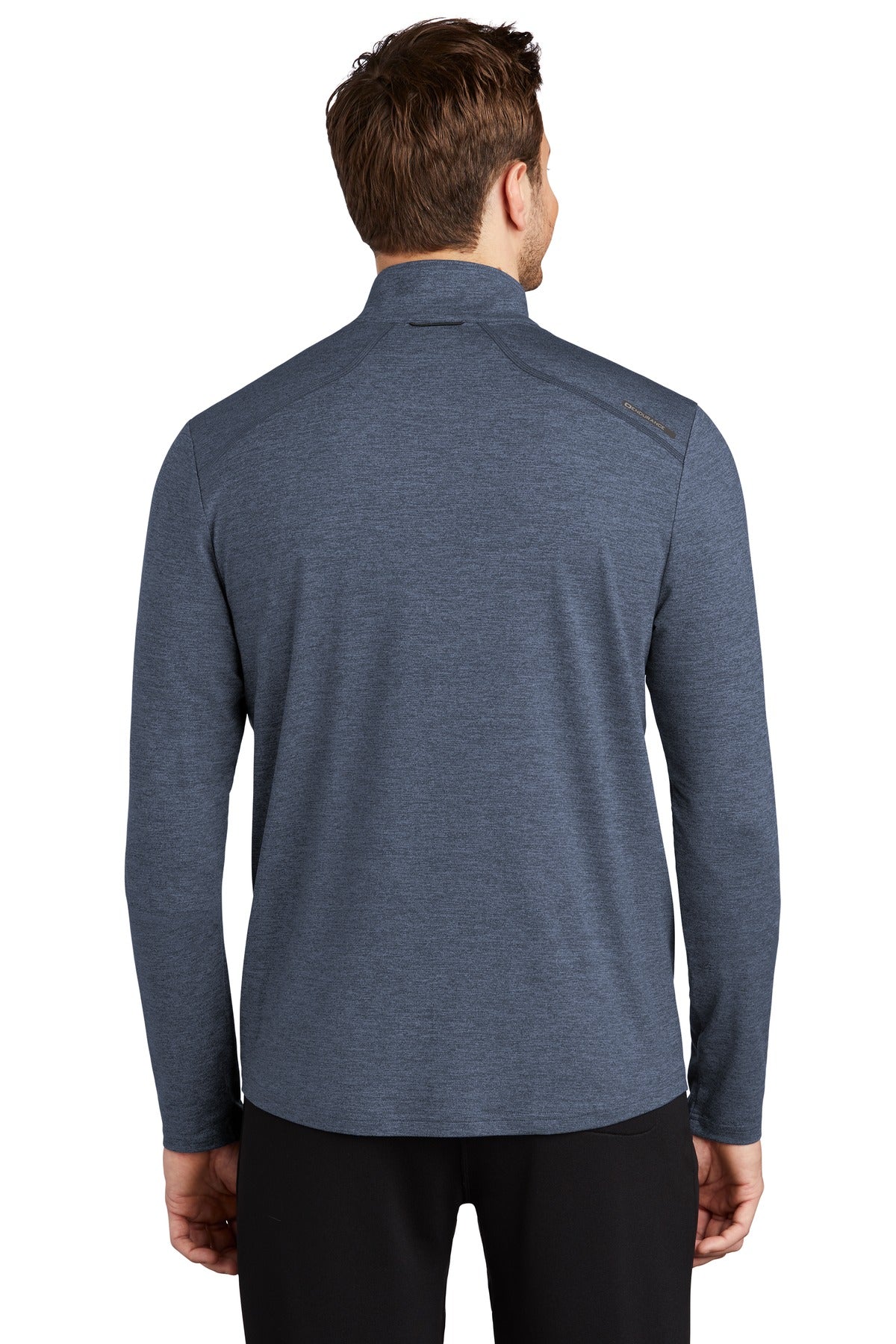 OGIO Force 1/4-Zip OE341 Blue Indigo Heather