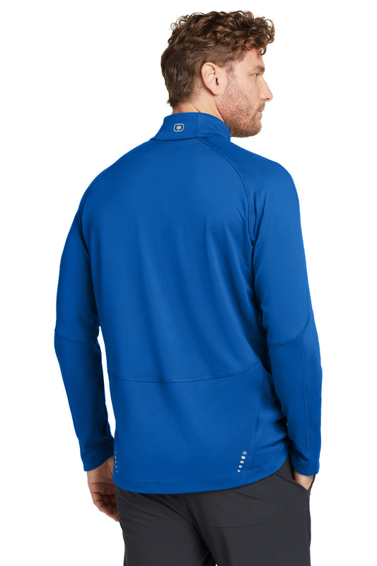 OGIO Radius 1/4-Zip OE550 Electric Blue