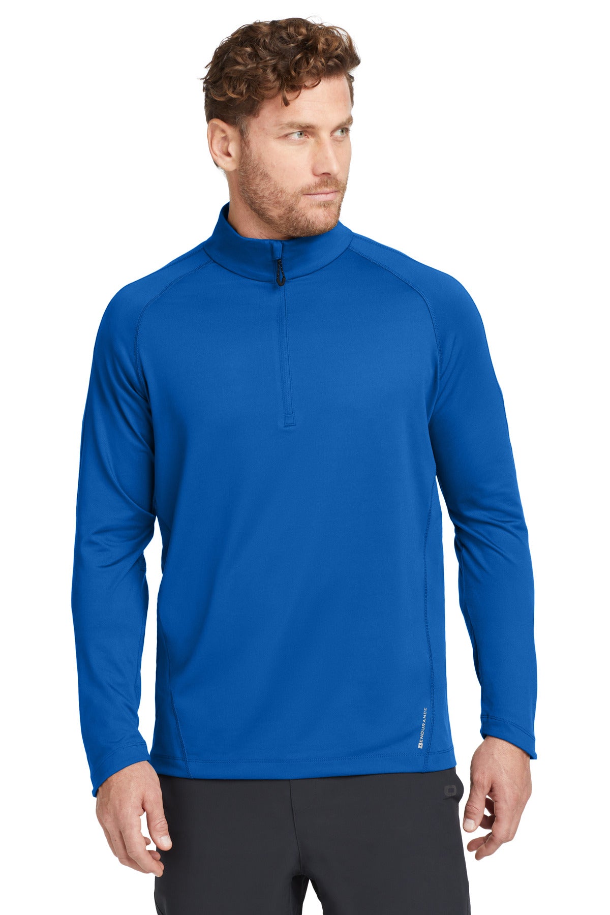 OGIO Radius 1/4-Zip OE550 Electric Blue