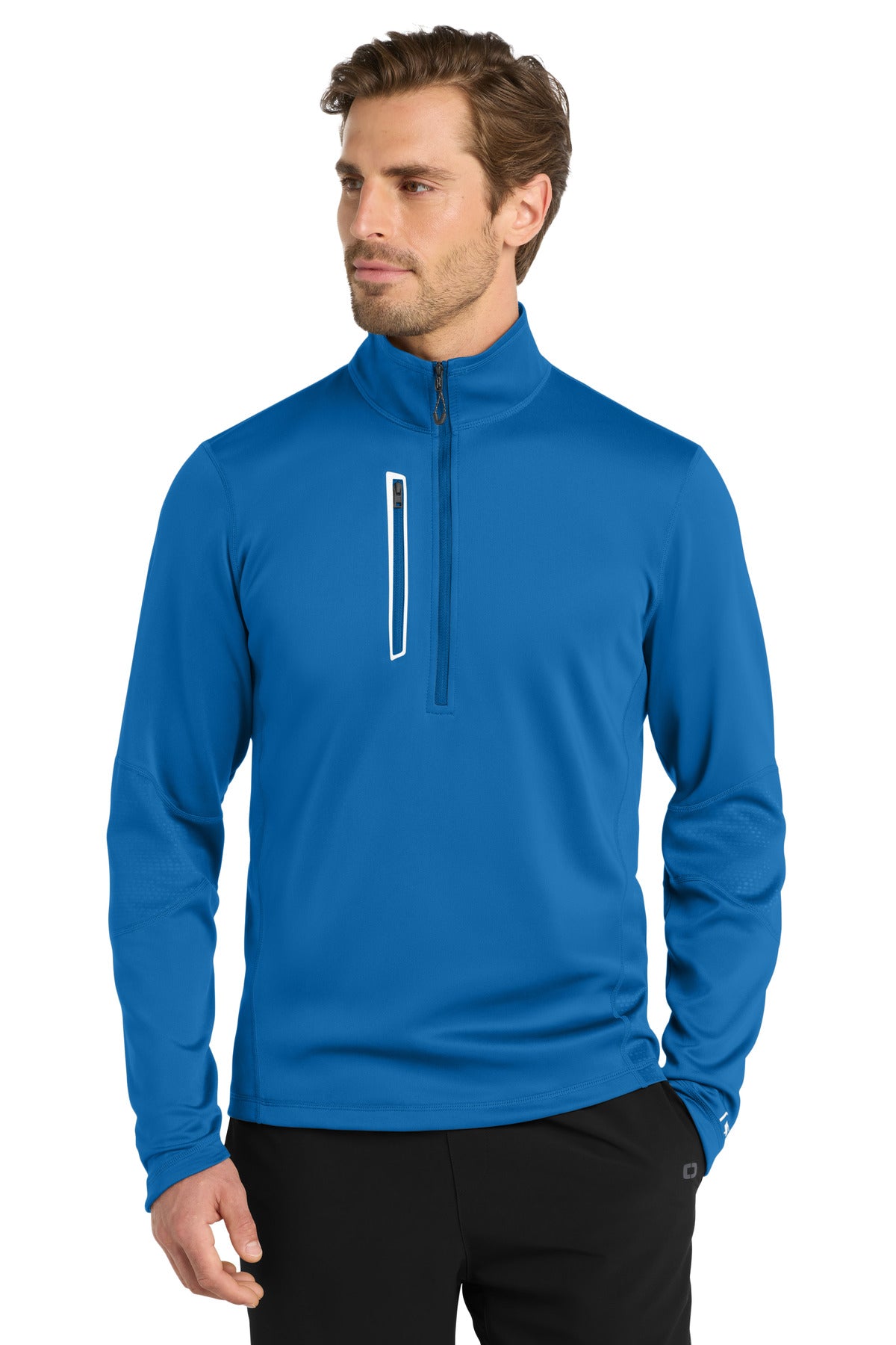 OGIO Fulcrum 1/4-Zip OE701 Electric Blue