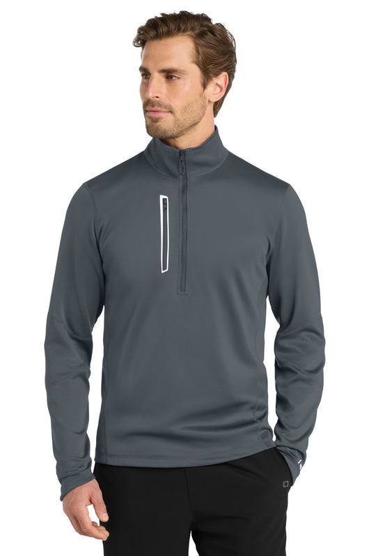 OGIO Fulcrum 1/4-Zip OE701 Gear Grey