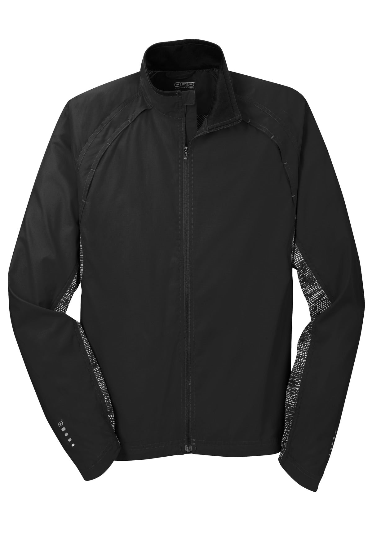 OGIO Trainer Jacket OE710 Blacktop/ Black/ Reflective