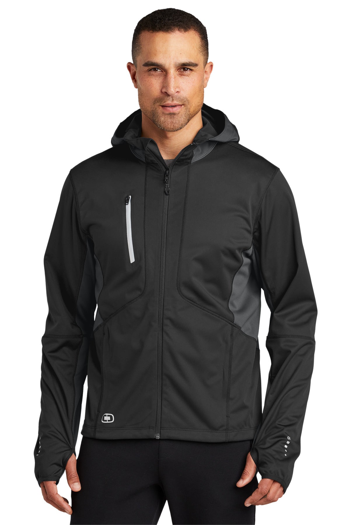 OGIO Pivot Soft Shell OE721 Blacktop/Gear Grey