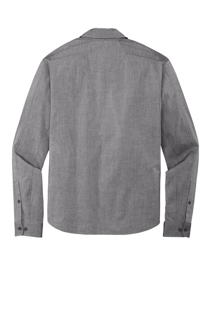 OGIO Commuter Woven Shirt OG1002 Gear Grey Heather