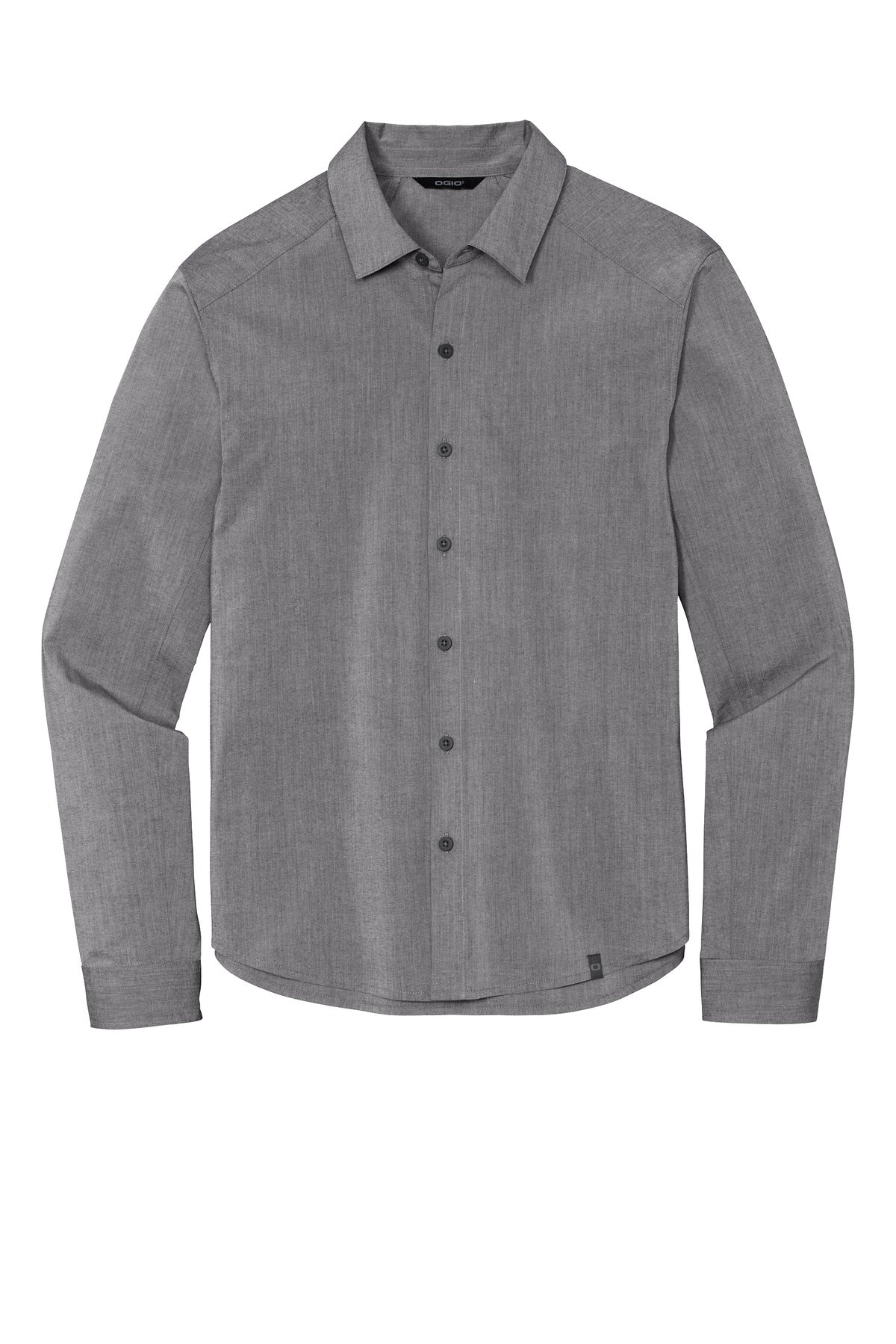 OGIO Commuter Woven Shirt OG1002 Gear Grey Heather