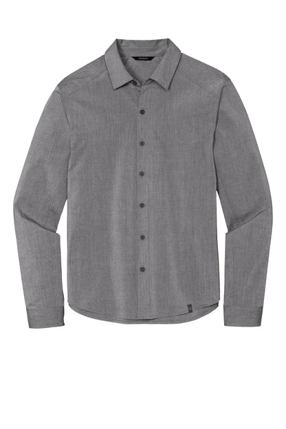 OGIO Commuter Woven Shirt OG1002 Gear Grey Heather