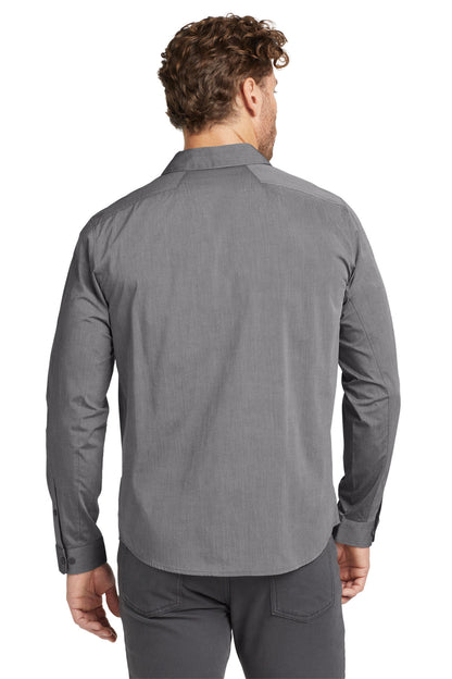 OGIO Commuter Woven Shirt OG1002 Gear Grey Heather