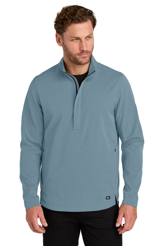 OGIO Aspect 1/2-Zip Pullover OG1003 Blue Mist