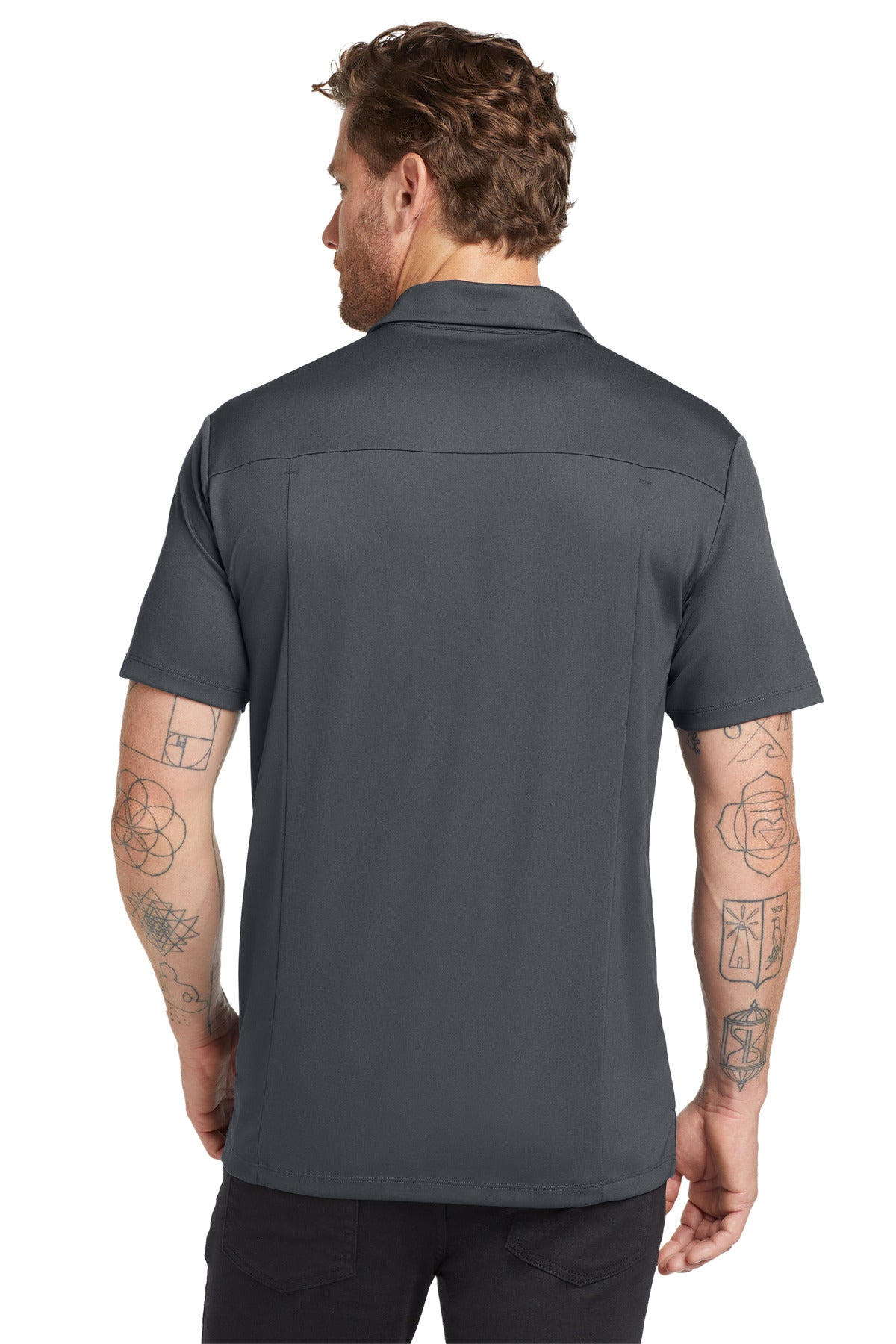 OGIO Framework Polo OG125 Diesel Grey