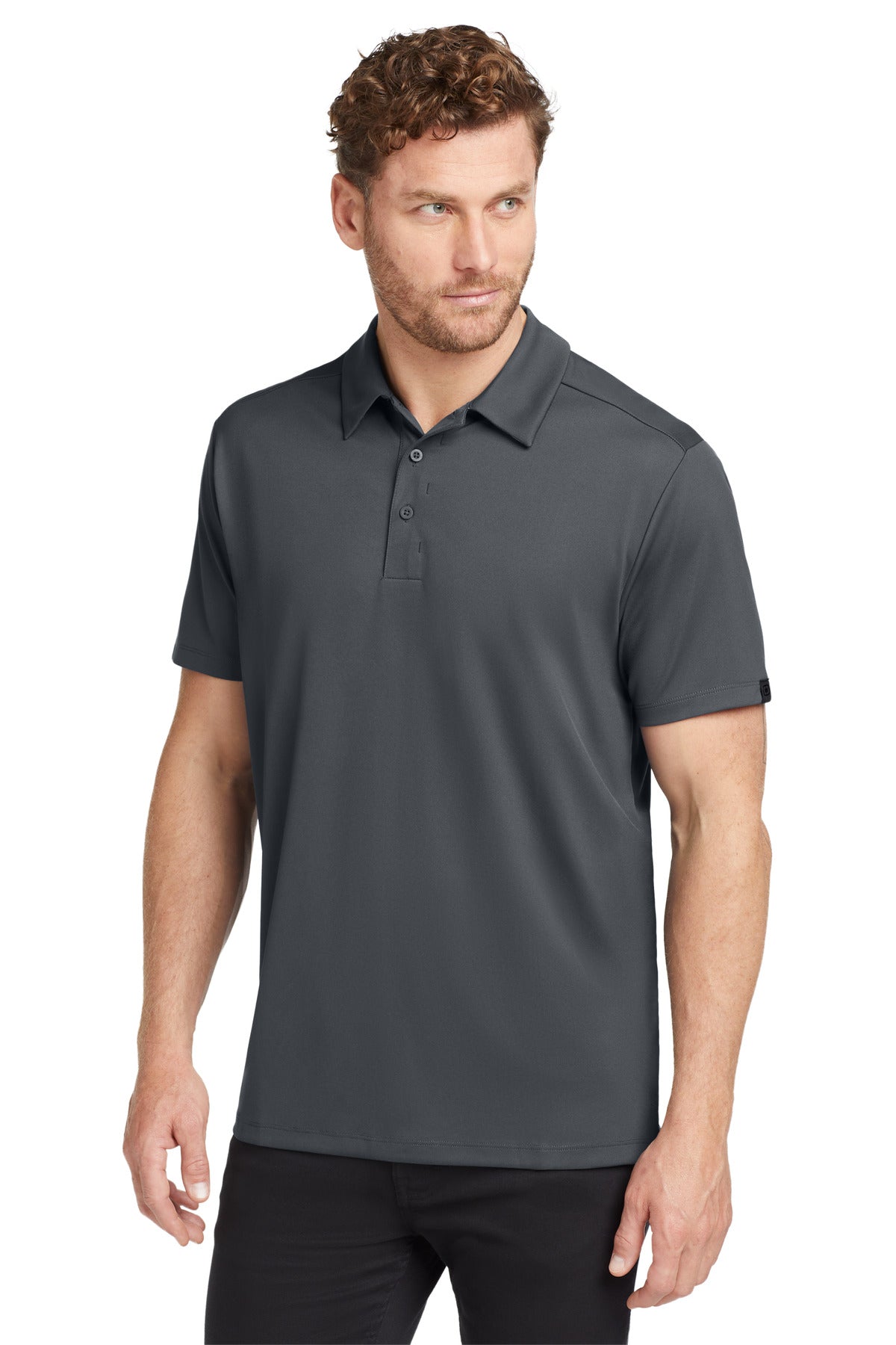 OGIO Framework Polo OG125 Diesel Grey