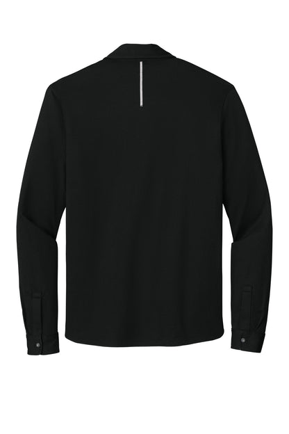 OGIO Code Stretch Long Sleeve Button-Up OG145 Blacktop