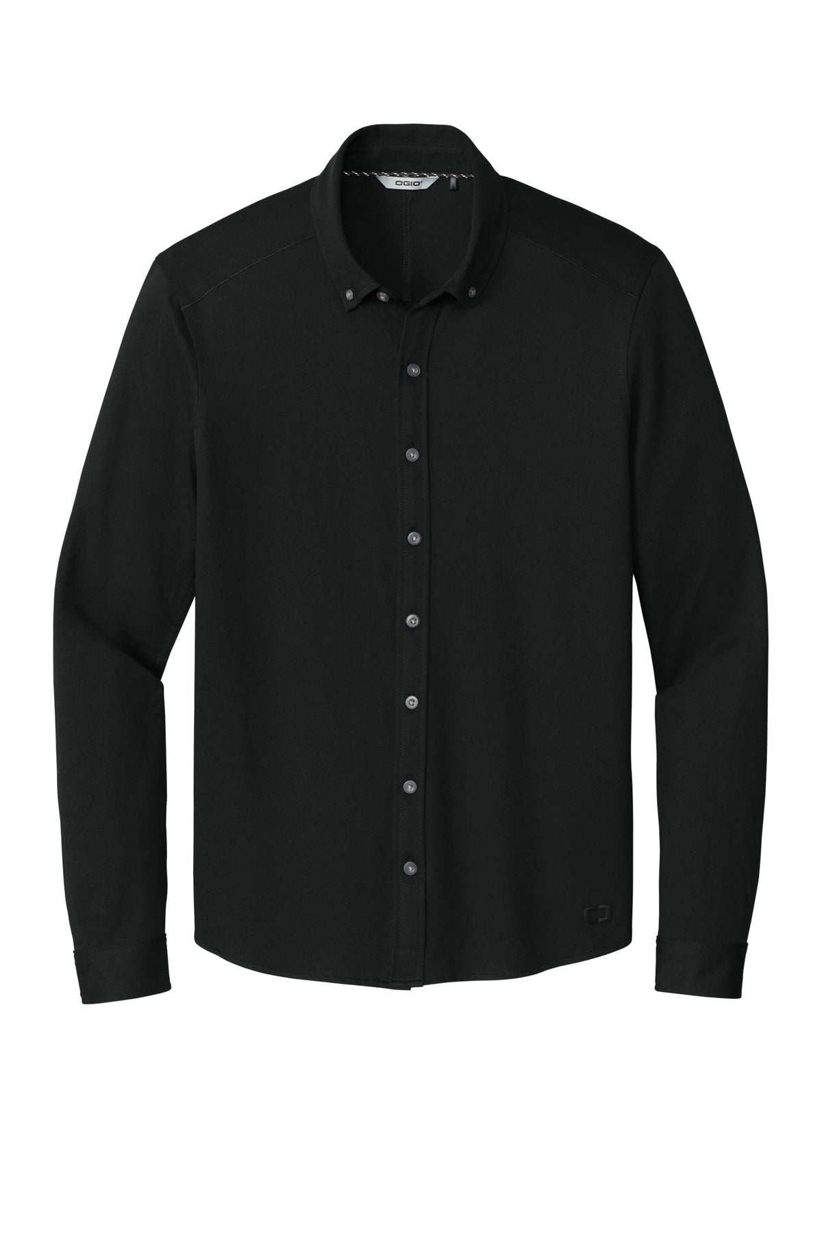 OGIO Code Stretch Long Sleeve Button-Up OG145 Blacktop