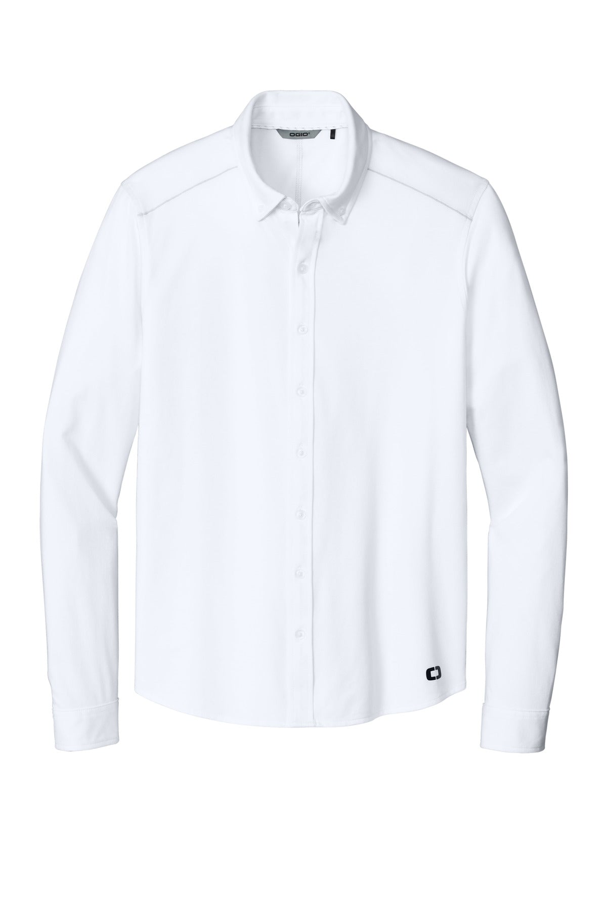OGIO Code Stretch Long Sleeve Button-Up OG145 Bright White