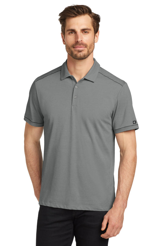 OGIO Code Stretch Polo OG146 Tarmac Grey Heather