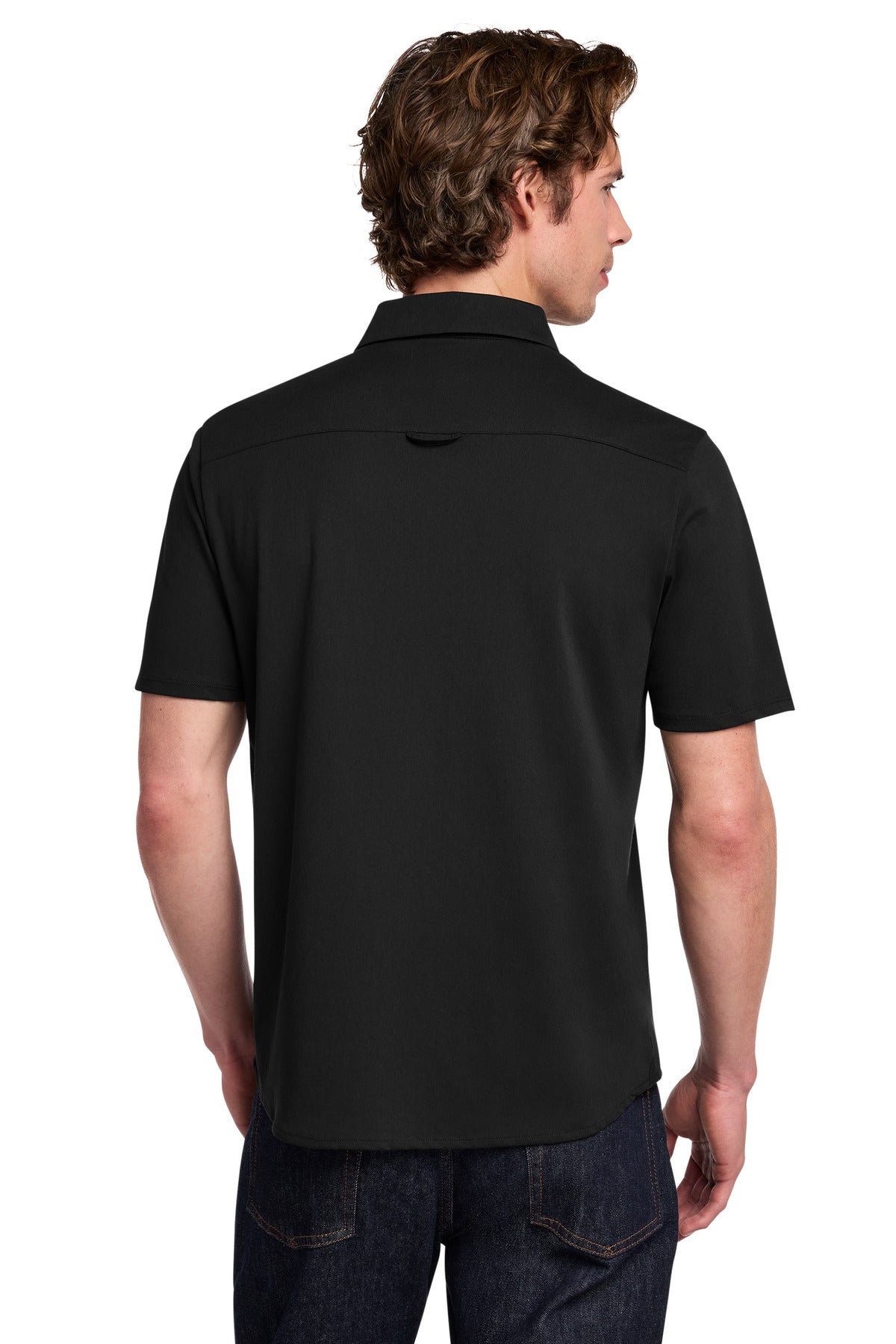 OGIO Extend Short Sleeve Button-Up OG160 Blacktop
