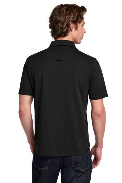 OGIO Extend Short Sleeve Button-Up OG160 Blacktop