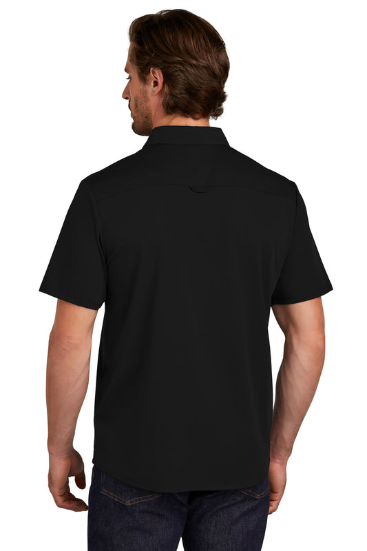 OGIO Extend Short Sleeve Button-Up OG160 Blacktop