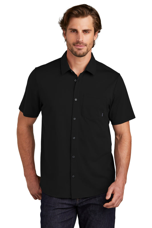 OGIO Extend Short Sleeve Button-Up OG160 Blacktop