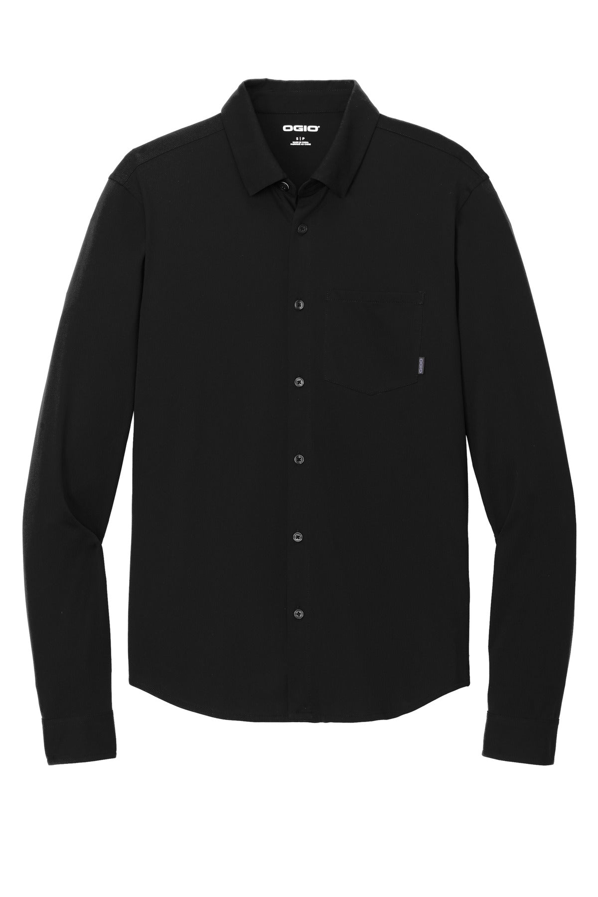 OGIO Extend Long Sleeve Button-Up OG161 Blacktop