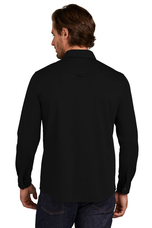 OGIO Extend Long Sleeve Button-Up OG161 Blacktop