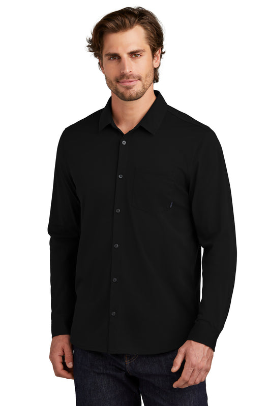 OGIO Extend Long Sleeve Button-Up OG161 Blacktop