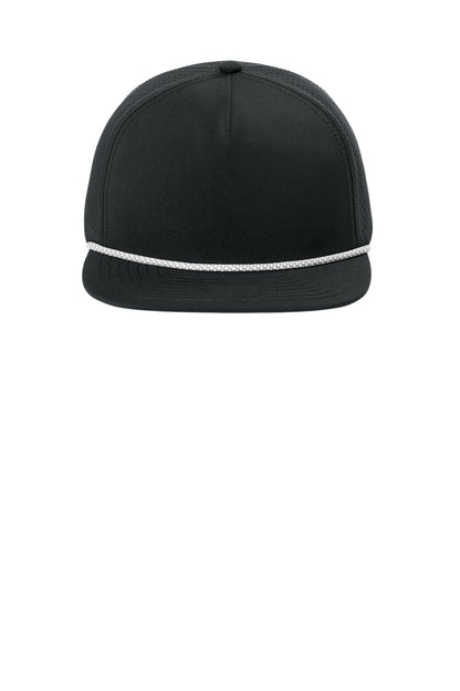 OGIO 5-Panel Rope Performance Cap OG607 Blacktop