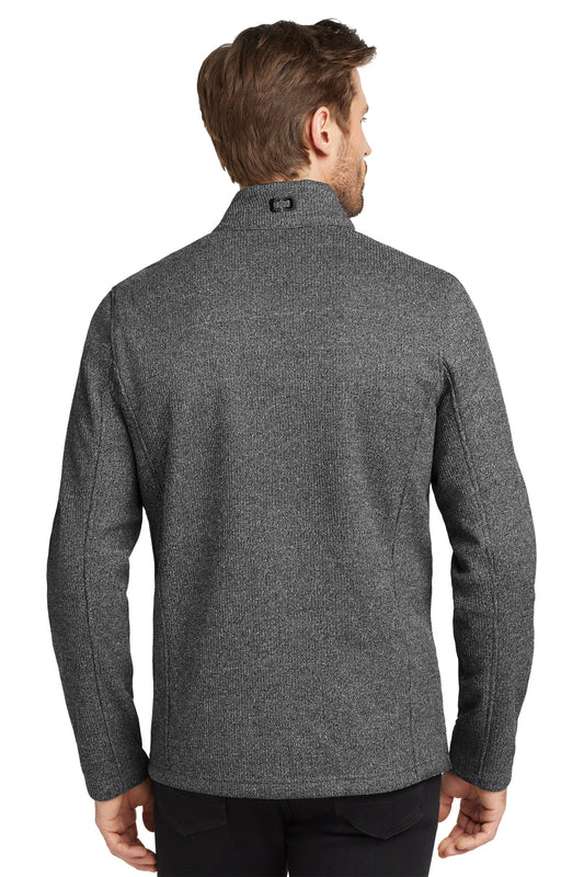 OGIO Grit Fleece Jacket OG727 Diesel Grey Heather