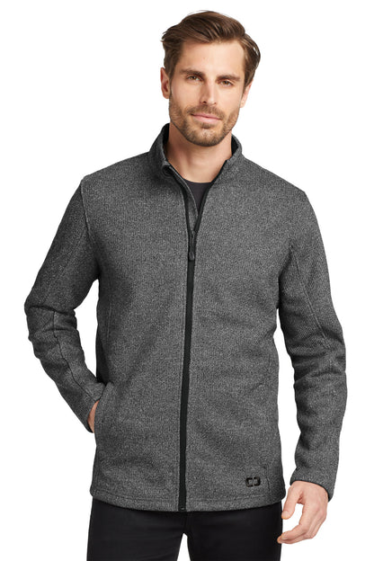 OGIO Grit Fleece Jacket OG727 Diesel Grey Heather