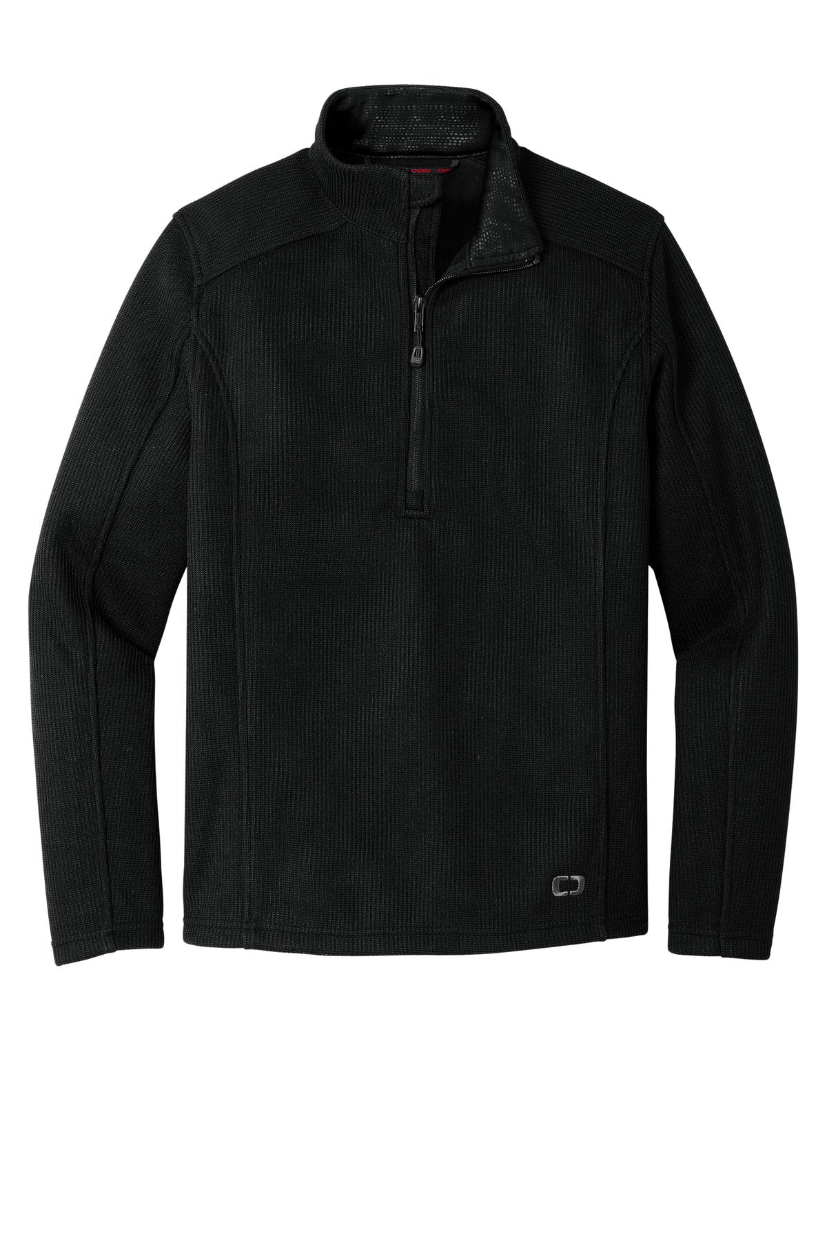 OGIO Grit Fleece 1/2-Zip OG729 Blacktop