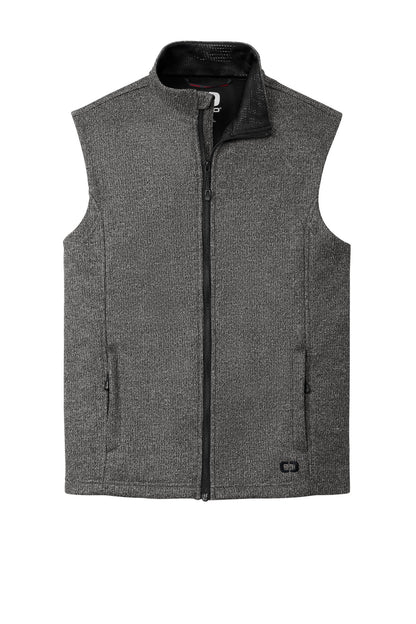 OGIO Grit Fleece Vest OG730 Diesel Grey Heather