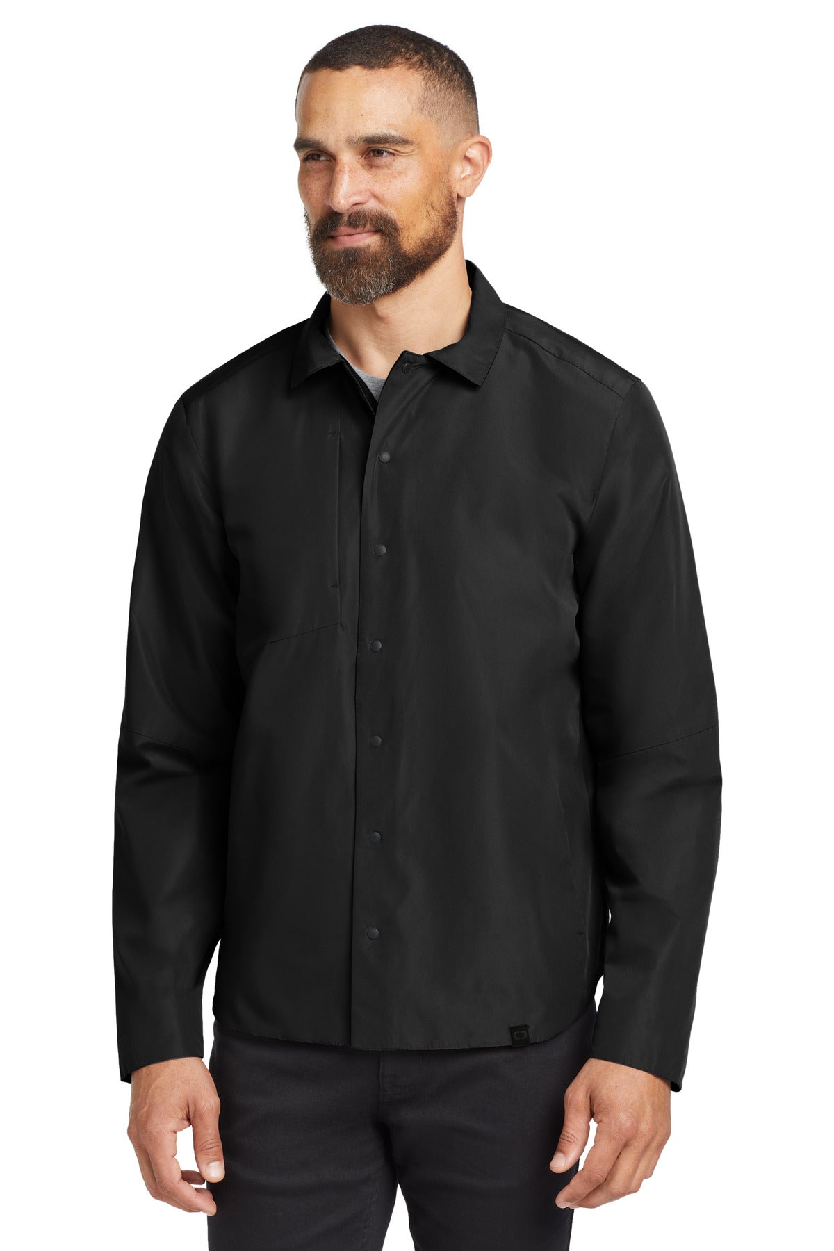OGIO Reverse Shirt Jacket OG754 Blacktop