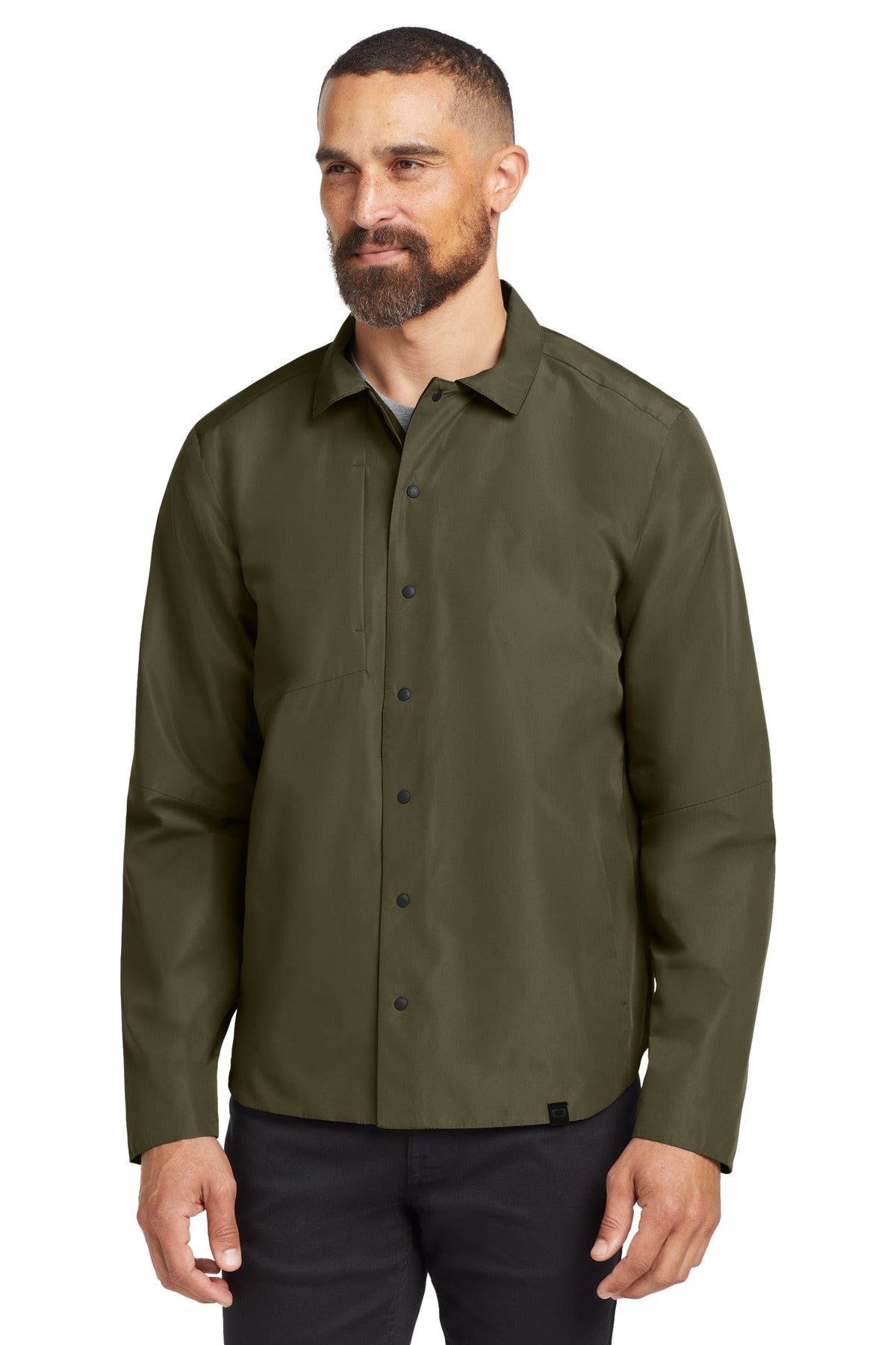 OGIO Reverse Shirt Jacket OG754 Drive Green
