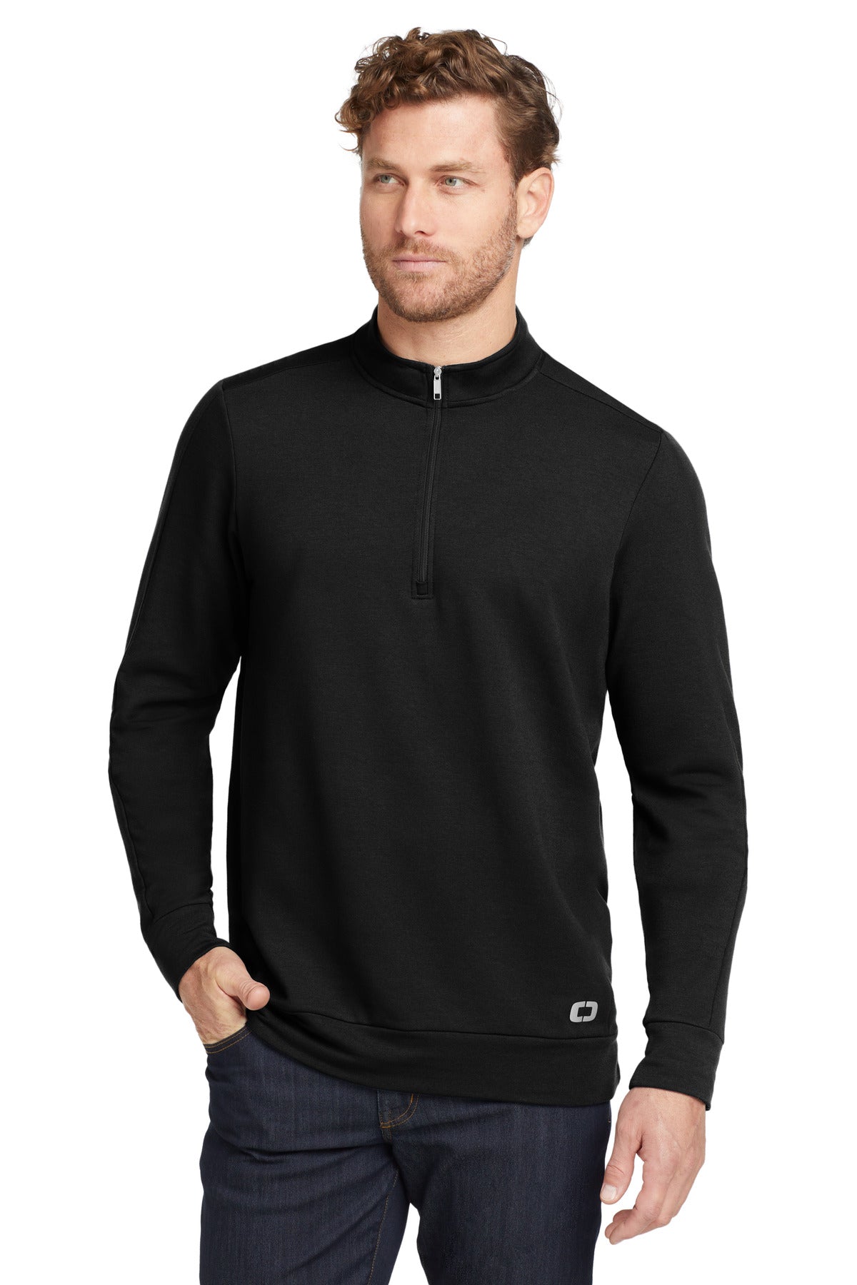 OGIO Luuma 1/2-Zip Fleece OG813 Blacktop