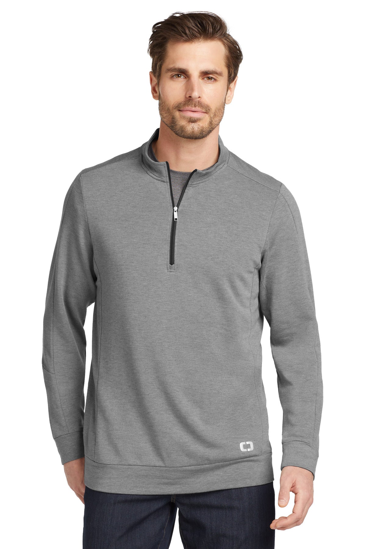OGIO Luuma 1/2-Zip Fleece OG813 Petrol Grey Heather