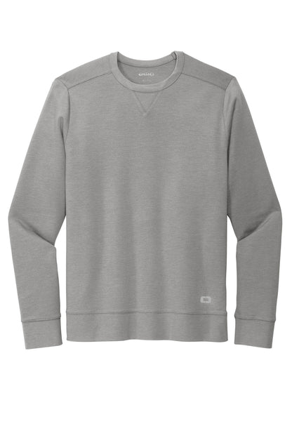OGIO Luuma Flex Long Sleeve Crew OG825 Petrol Grey Heather