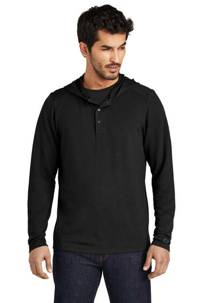 OGIO Luuma Flex Hooded Henley OG826 Blacktop