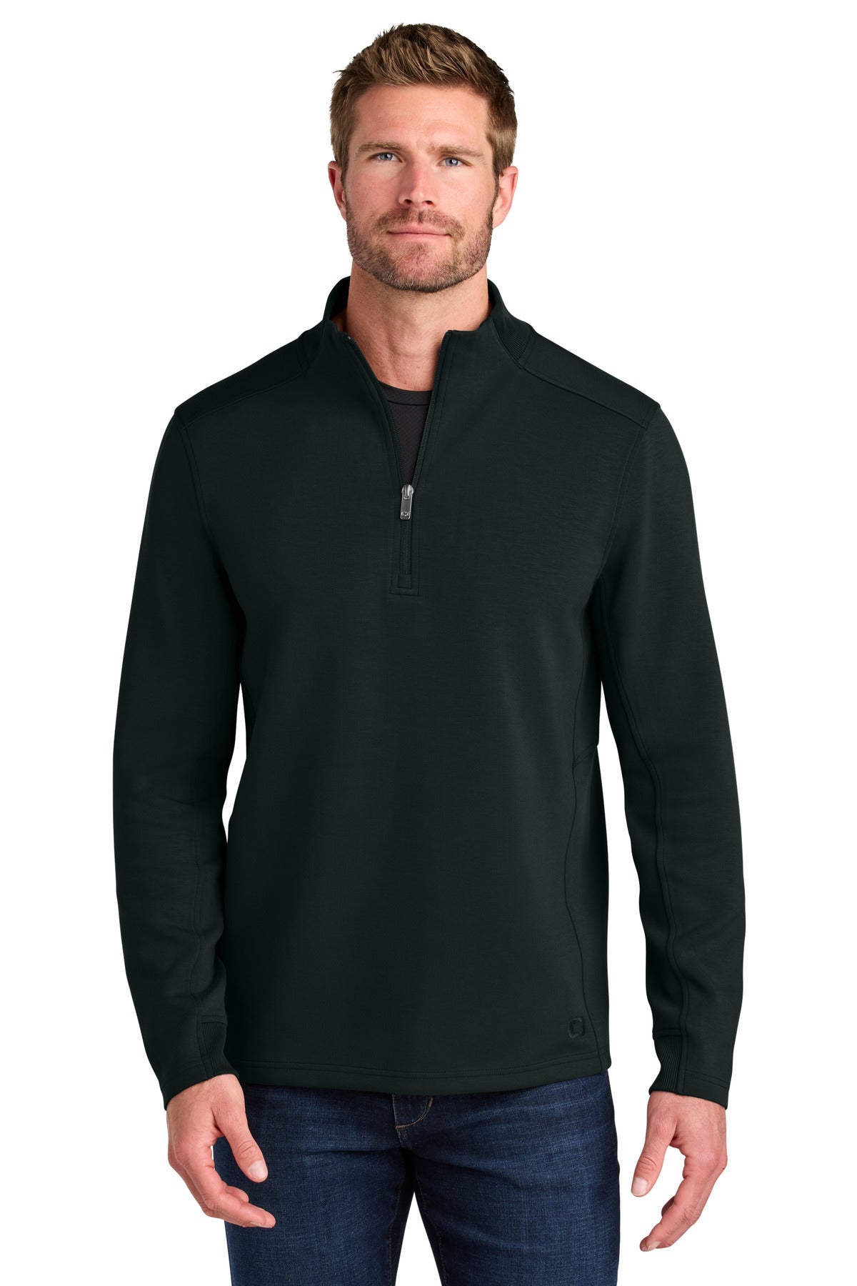 OGIO Transcend 1/4-Zip OG861 Blacktop