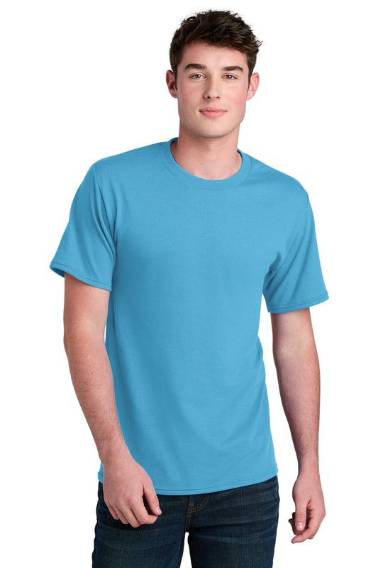 Port & Company Core Blend Recycled Tee PC01 Aquatic Blue