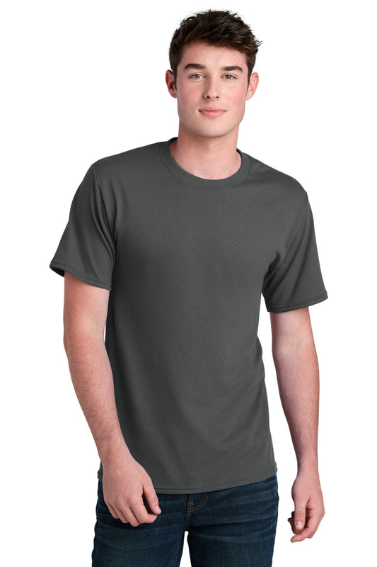 Port & Company Core Blend Recycled Tee PC01 Charcoal