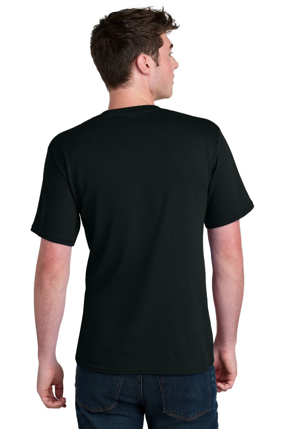 Port & Company Core Blend Recycled Tee PC01 Jet Black