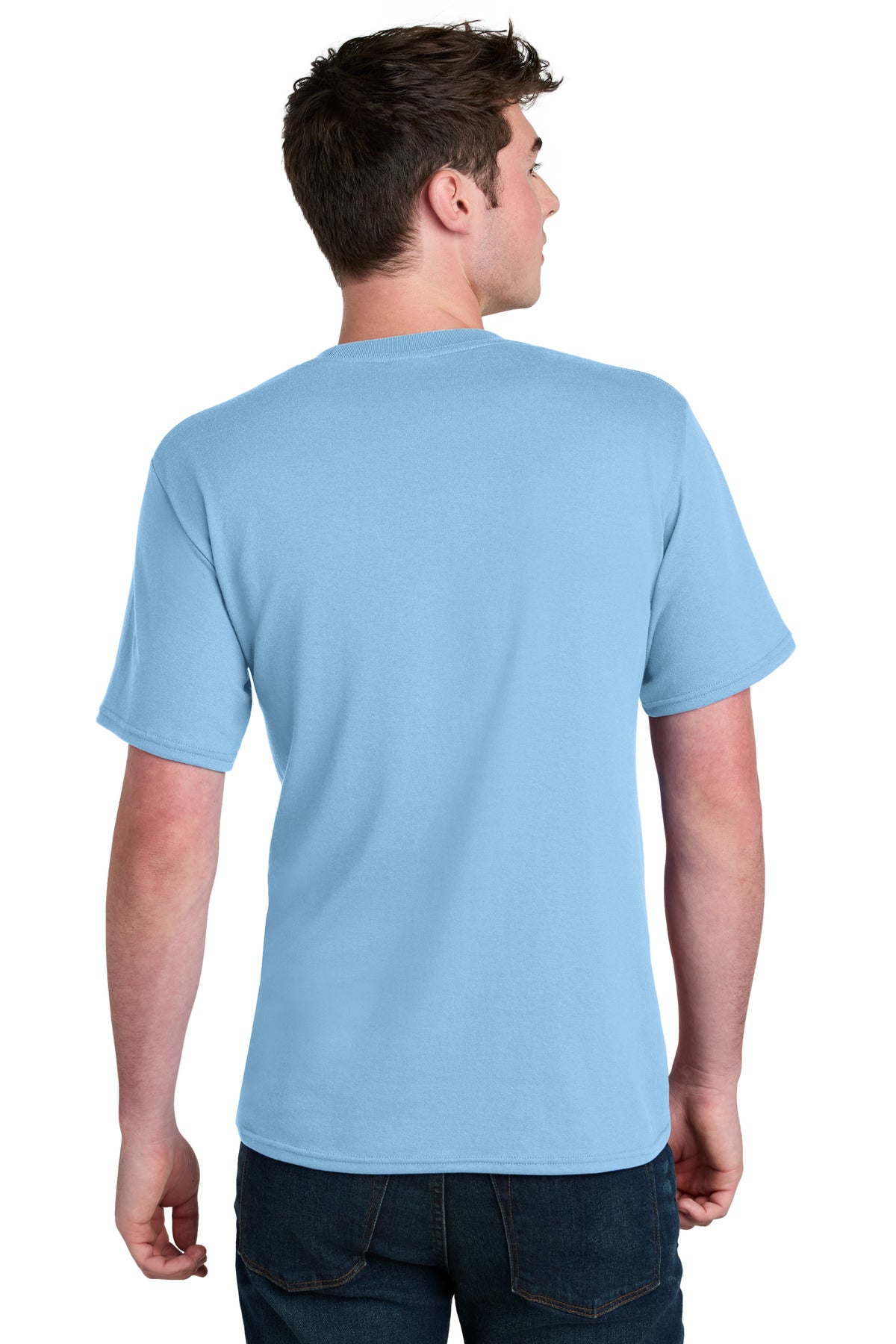 Port & Company Core Blend Recycled Tee PC01 Light Blue
