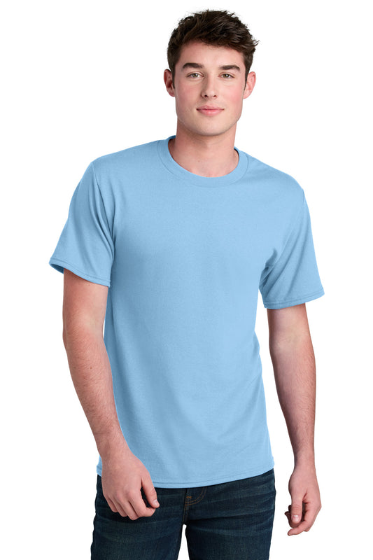 Port & Company Core Blend Recycled Tee PC01 Light Blue