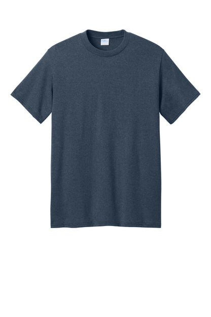 Port & Company Core Blend Recycled Tee PC01 Navy Blue Heather