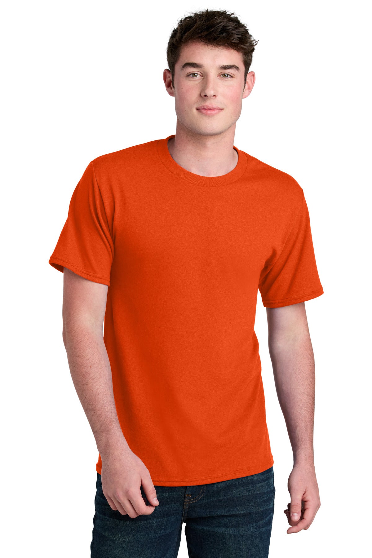 Port & Company Core Blend Recycled Tee PC01 Orange