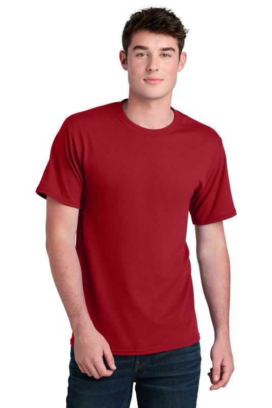 Port & Company Core Blend Recycled Tee PC01 Red
