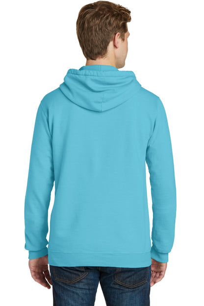 Port & Company Beach Wash Garment-Dyed Pullover Hooded Sweatshirt. PC098H Tidal Wave