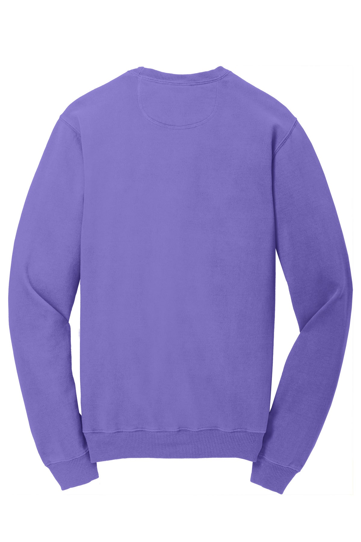 Port & Company Beach Wash Garment-Dyed Crewneck Sweatshirt PC098 Amethyst